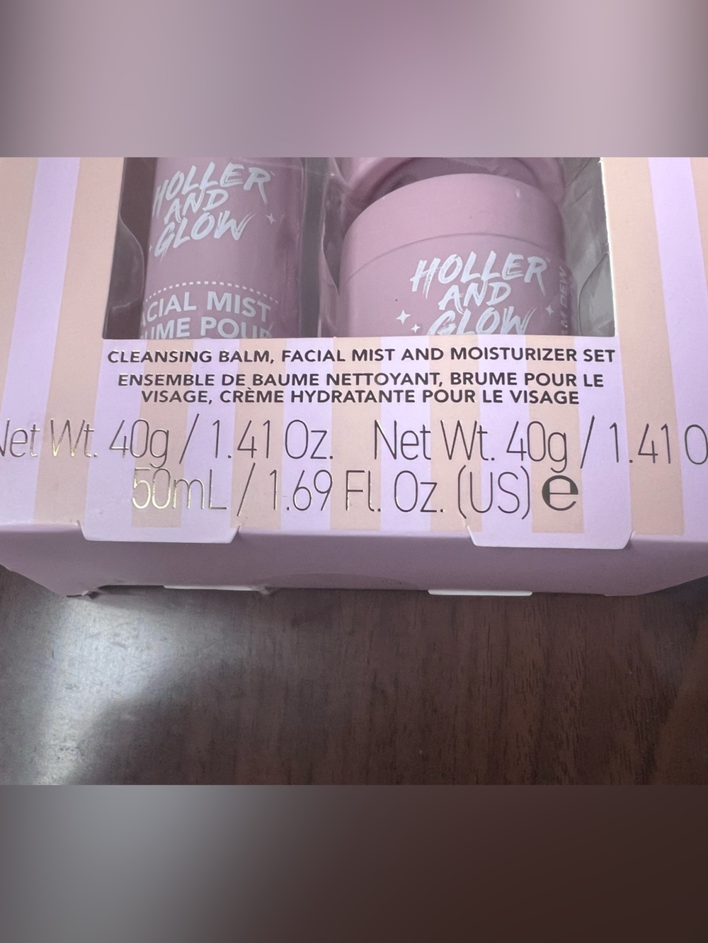 Holler and Glow Rest and Reset Skincare Set NIB - Picture 3 of 3